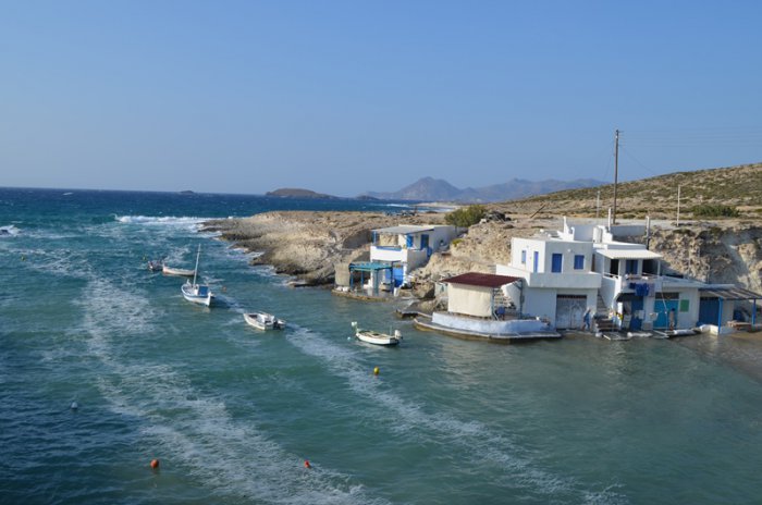 Unser Foto (© Griechenland Zeitung/ Jan Hübel) enstand auf der Insel Milos. 