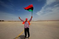 Unser Archivfoto (© Eurokinissi) entstand auf einem Flughafen in Libyen.