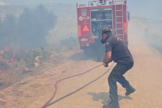 Griechenland: Feuerwehr brachte am Wochenende drei Waldbrände unter Kontrolle