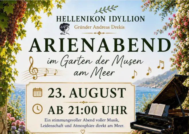 „Odysseus und die Liebe“ auf einer Konzertreise in Westgriechenland