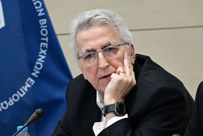 Unser Archivfoto (© Eurokinissi) zeigt GSEE-Chef Jannis Panagopoulos.