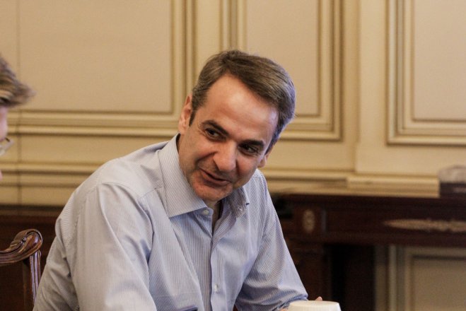 Unser Archivfoto (© Eurokinissi) zeigt Ministerpräsident Kyriakos Mitsotakis.