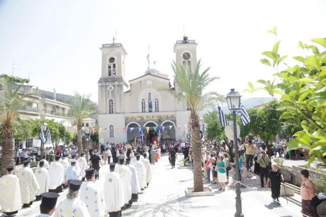 Unser Archivfoto (© Eurokinissi) entstand in Amfissa.
