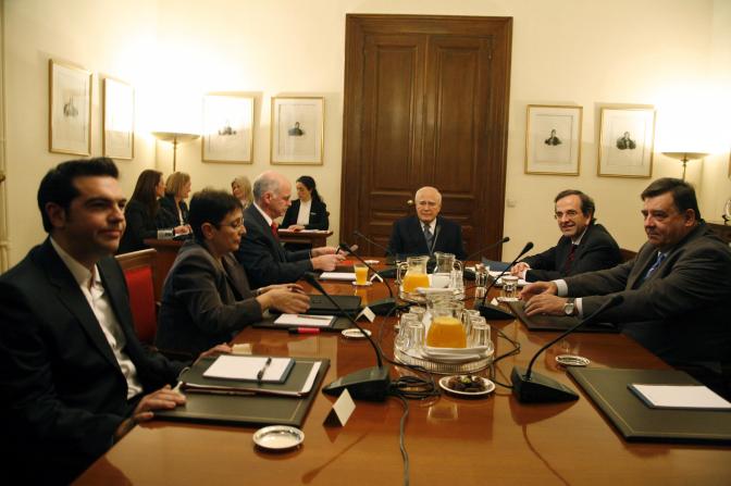 Griechenland: Vorsitzende der Parlamentsparteien beraten über Maßnahmen zur Bekämpfung der Korruption