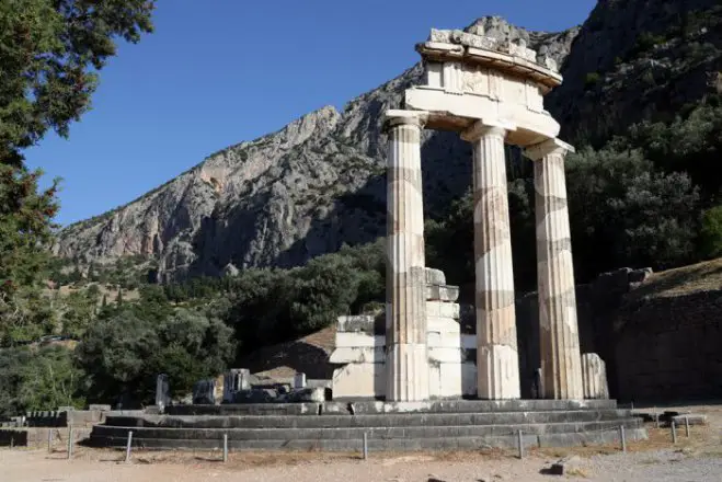 Unser Archivfoto (© Eurokinissi) entstand in Delphi. 