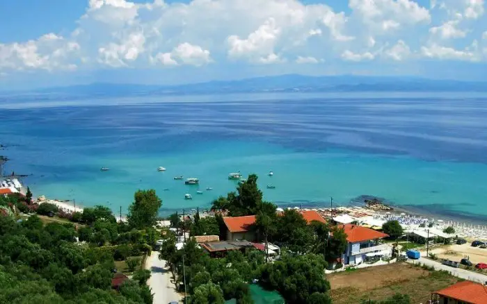 Das malerische Küstendorf Afytos auf der Chalkidiki (Foto: dimos afytos)