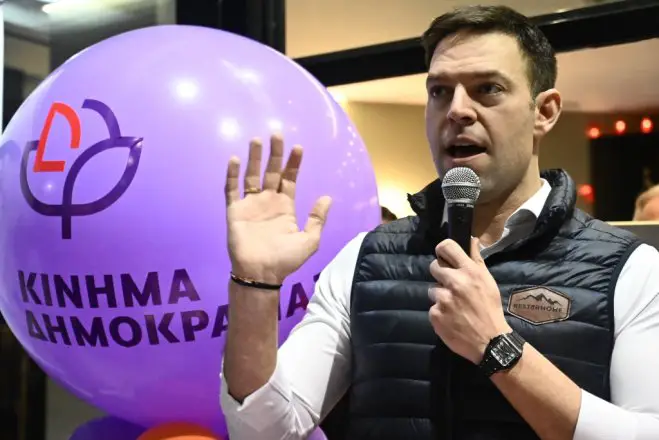 Unser Archivfoto (© Eurokinissi) zeigt den früheren Oppositionschef Stefanos Kasselakis.