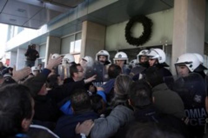 Treffen zwischen deutschen und griechischen Bürgermeistern behindert