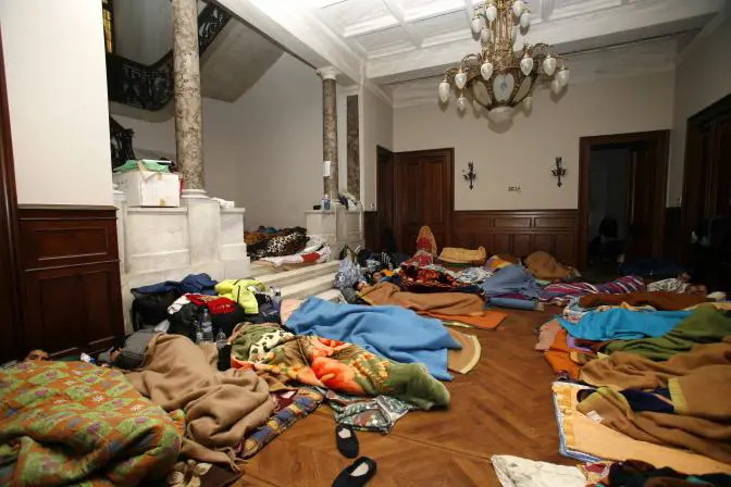 Immigranten seit 25 Tagen im Hungerstreik