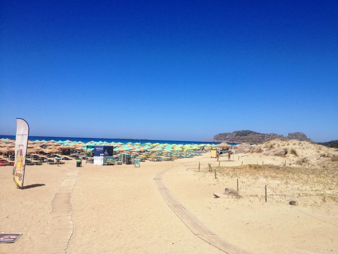 Foto: © Griechenland Zeitung / Chania, Falasarna Strand