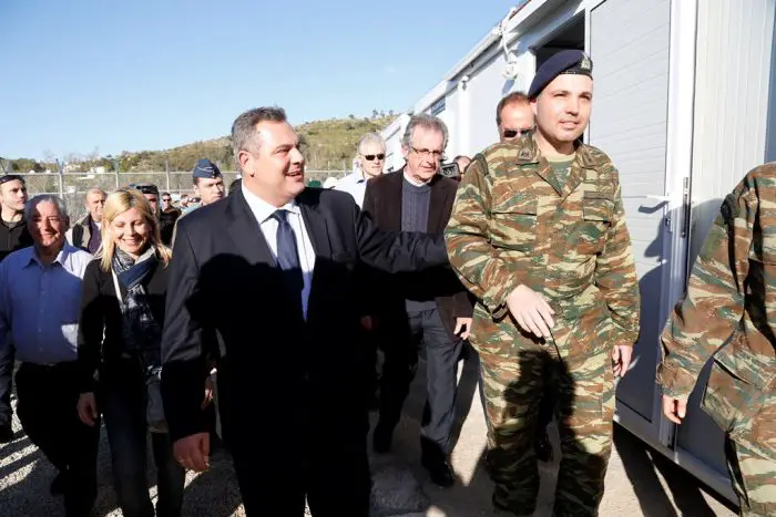 Auseinandersetzungen zwischen Migranten und Polizei auf Leros