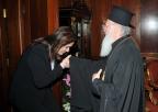 Ökumenischer Patriarch von Konstantinopel empfängt Griechenlands Außenministerin Bakojanni 