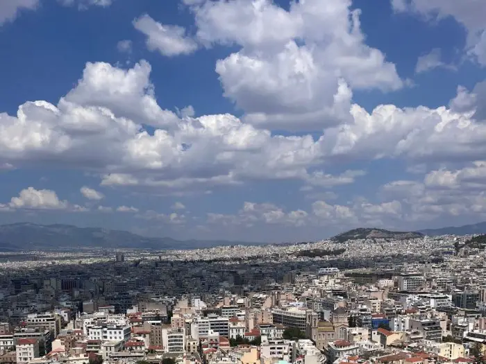 Himmel über Athen (Foto: © Svea Mauersberger)