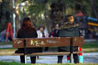 So sehen die Bänke bald nicht mehr aus (Foto: © Eurokinissi)
