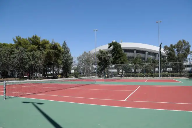 Symbolbild eines Tennisplatzes  (© Eurokinissi)