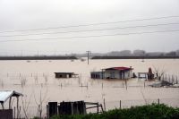 Dorf im Norden von Griechenland nach Deichbruch teilweise evakuiert