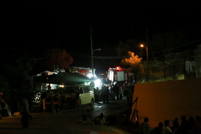 Tausende Obdachlose nach Großbrand in Flüchtlingscamp auf Lesbos