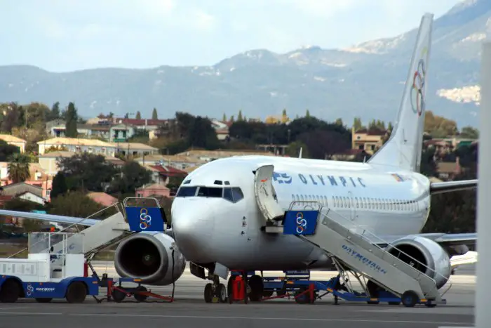 Unser Archivfoto (© Eurokinissi) zeigt den Flughafen auf der Insel Korfu.