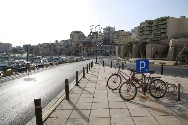 Unser Archivfoto (© Eurokinissi) entstand in Heraklion auf Kreta.