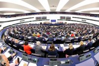 Unser Archivfoto (© Eurokinissi) entstand im Europäischen Parlament.