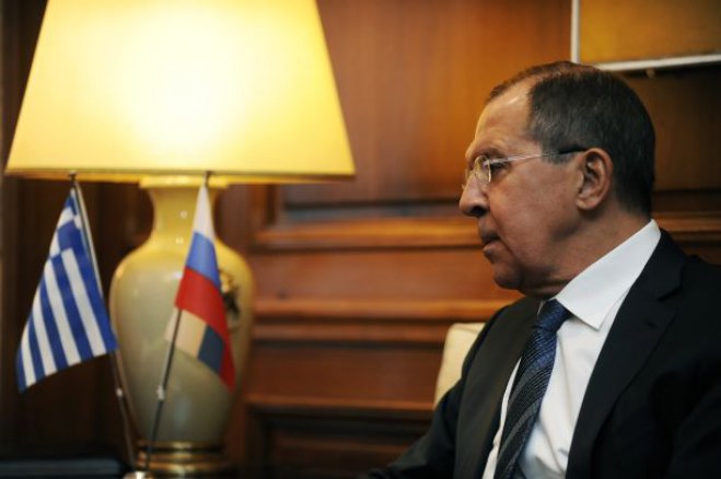 Unser Archivfoto (© Eurokinissi) zeigt den russischen Außenminister Sergei Lawrow.