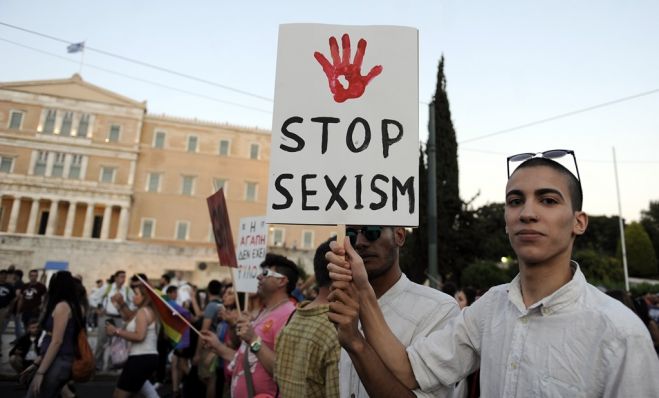 Unser Archivfoto (© Eurokinissi) entstand im Juni 2016 vor dem griechischen Parlament bei der Athens Pride.