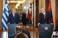 Unser Foto (© Eurokinissi) entstand am Dienstag in Albanien.