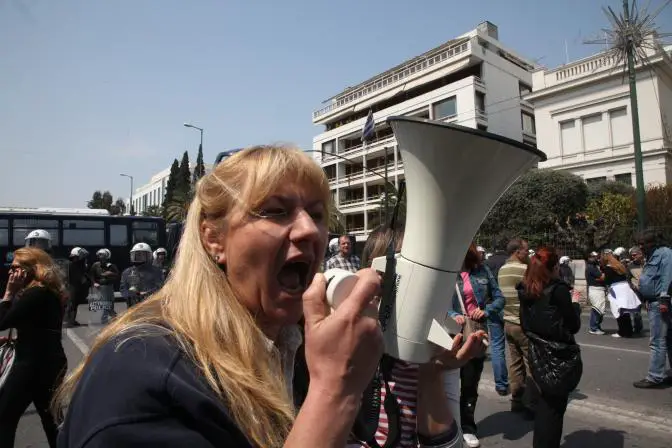 Weitere Proteste gegen die Krise in Griechenland