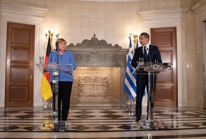 Ministerpräsident Mitsotakis: „Angela Merkel war eine Stimme der Logik“ <sup class="gz-article-featured" title="Tagesthema">TT</sup>