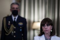 Unser Archivfoto (© Eurokinissi) zeigt Staatspräsidentin Katerina Sakellaropoulou.