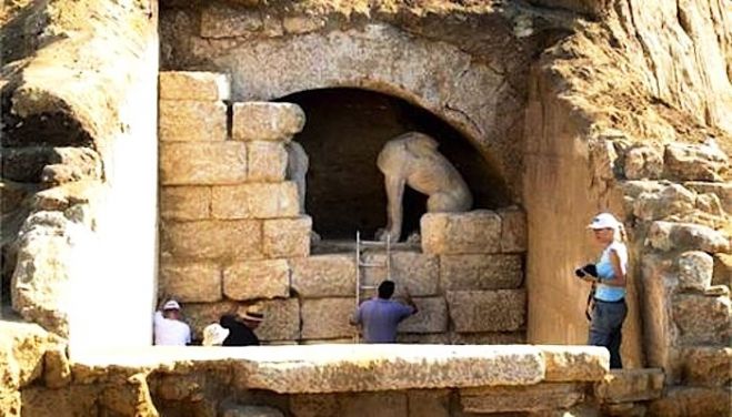 Grabmal von Amphipolis soll in drei Jahren zugänglich sein