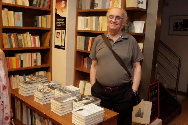 Foto (© Eurokinissi): Krimiautor Petros Markaris ist der wohl bekannteste Schriftseller des früheren Gavriilidis-Verlages.