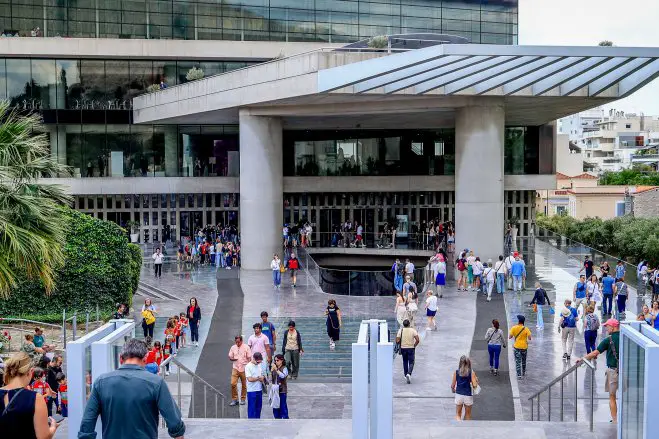 Foto (© Eurokinissi): Akropolis Museum