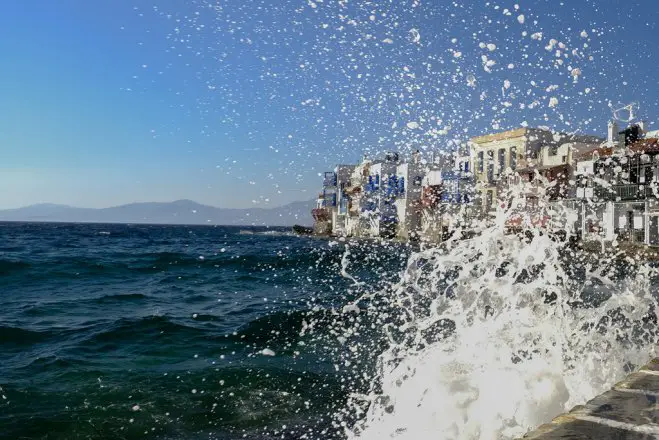 Foto (© Eurokinissi): Mykonos