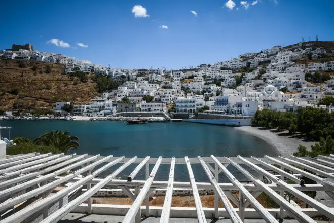 Unser Archivfoto (© Eurokinissi) entstand auf der Insel Astypalea.