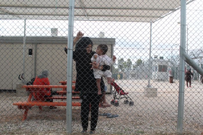 Gemischte Gefühle: Flüchtlingslager Amygdaleza wieder eröffnet