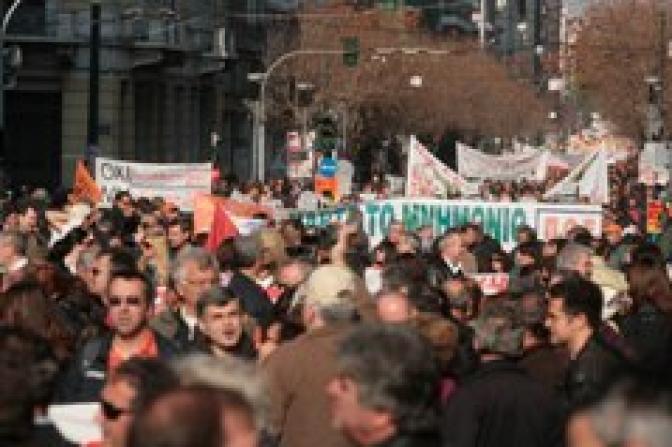 Generalstreik in Griechenland – relativ geringe Beteiligung an Kundgebungen
