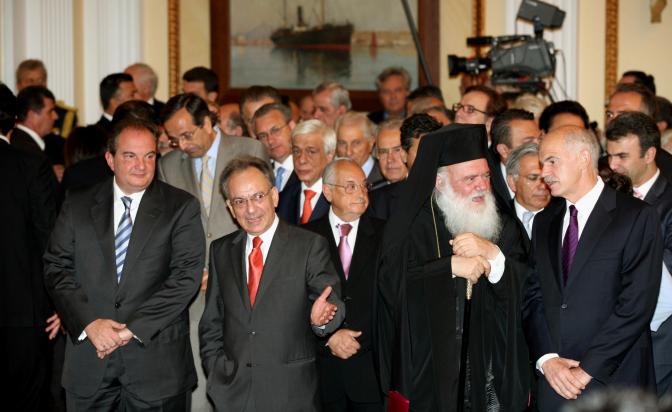Politische Auseinandersetzungen zum 35. Jahrestag der Wiederherstellung der Demokratie in Griechenland