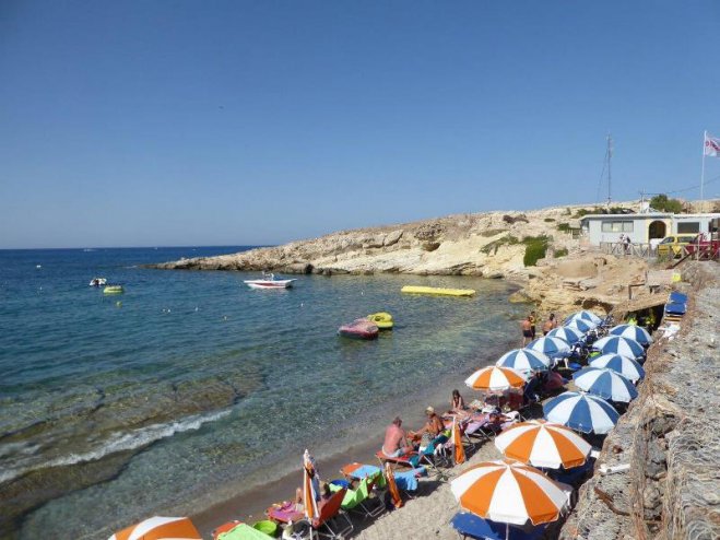 Im Norden der Insel Kreta lassen sich einige schöne Strandabschnitte entdecken.