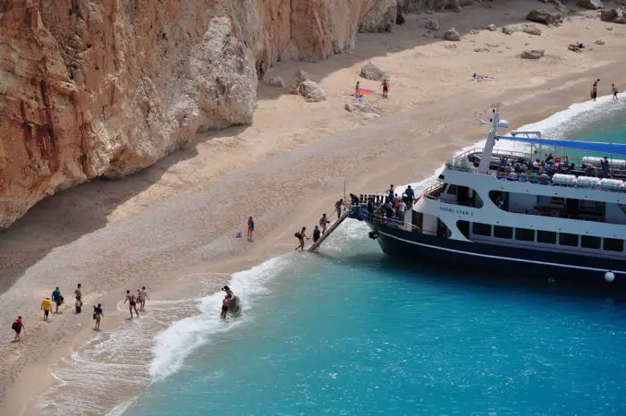 Der berühmteste Inselstrand: Porto Katsiki (Fotos: GZkb/cb)