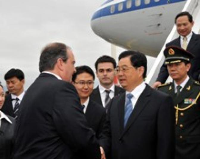 Chinas Präsident zum Staatsbesuch in Athen