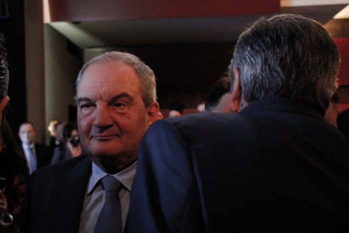 Unser Archivfoto (© Eurokinissi) zeigt den früheren Regierungschef Kostas Karamanlis.