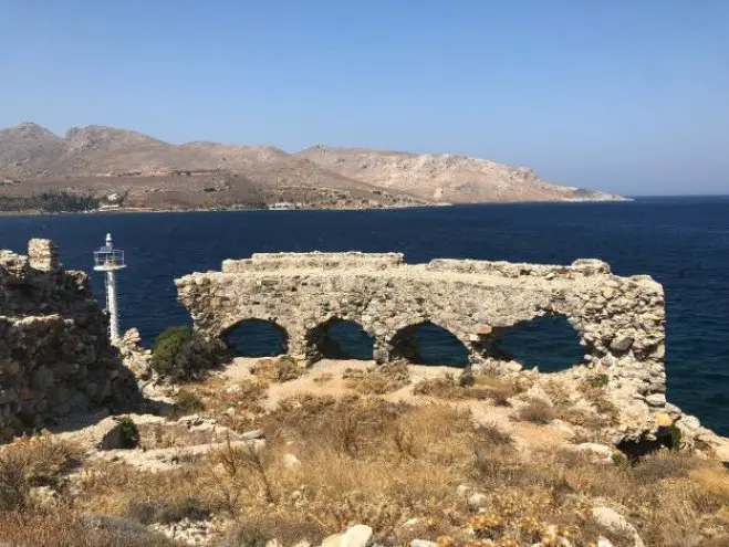 Unser Foto (© Eurokinissi)zeigt die Insel Leros.