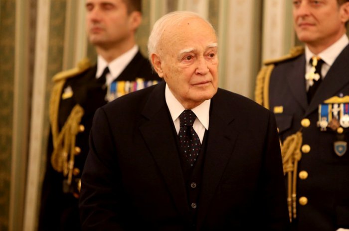 Das Archivfoto (© Eurokinissi) zeigt den Preisträger Karolos Papoulias. 