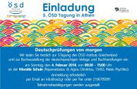 Athen: 5. ÖSD Tagung