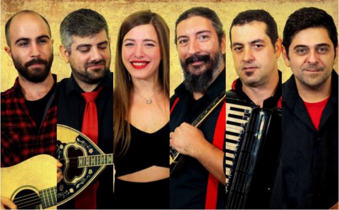Die sechs Musiker von Kompania sind in Athen zu Gast (Foto: © Kompania).