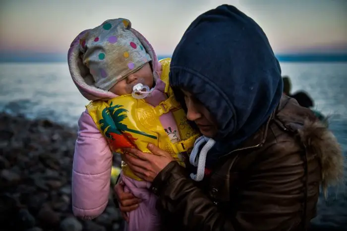 Unser Archivfoto (© Eurokinissi) entstand 2020 auf der Insel Lesbos.