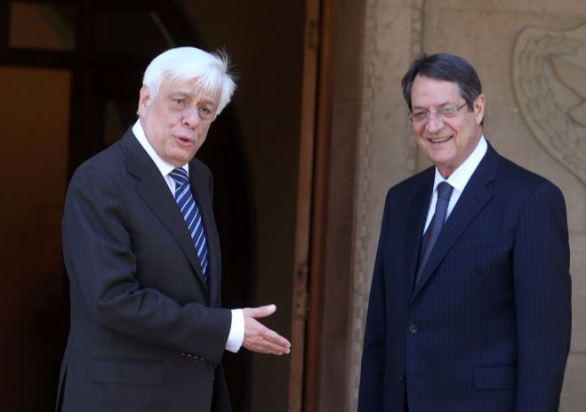 Griechenlands Staatspräsident spricht in Nikosia Lösung des Zypernproblems an