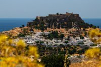 Lindos Stadt, Rhodos, Dodekanes Inseln ( © Lufthansa Group).
