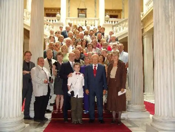 Staatspräsident Papoulias empfängt Deutsch-Griechische Gesellschaften